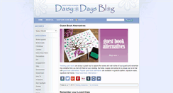 Desktop Screenshot of blog.daisy-days.com